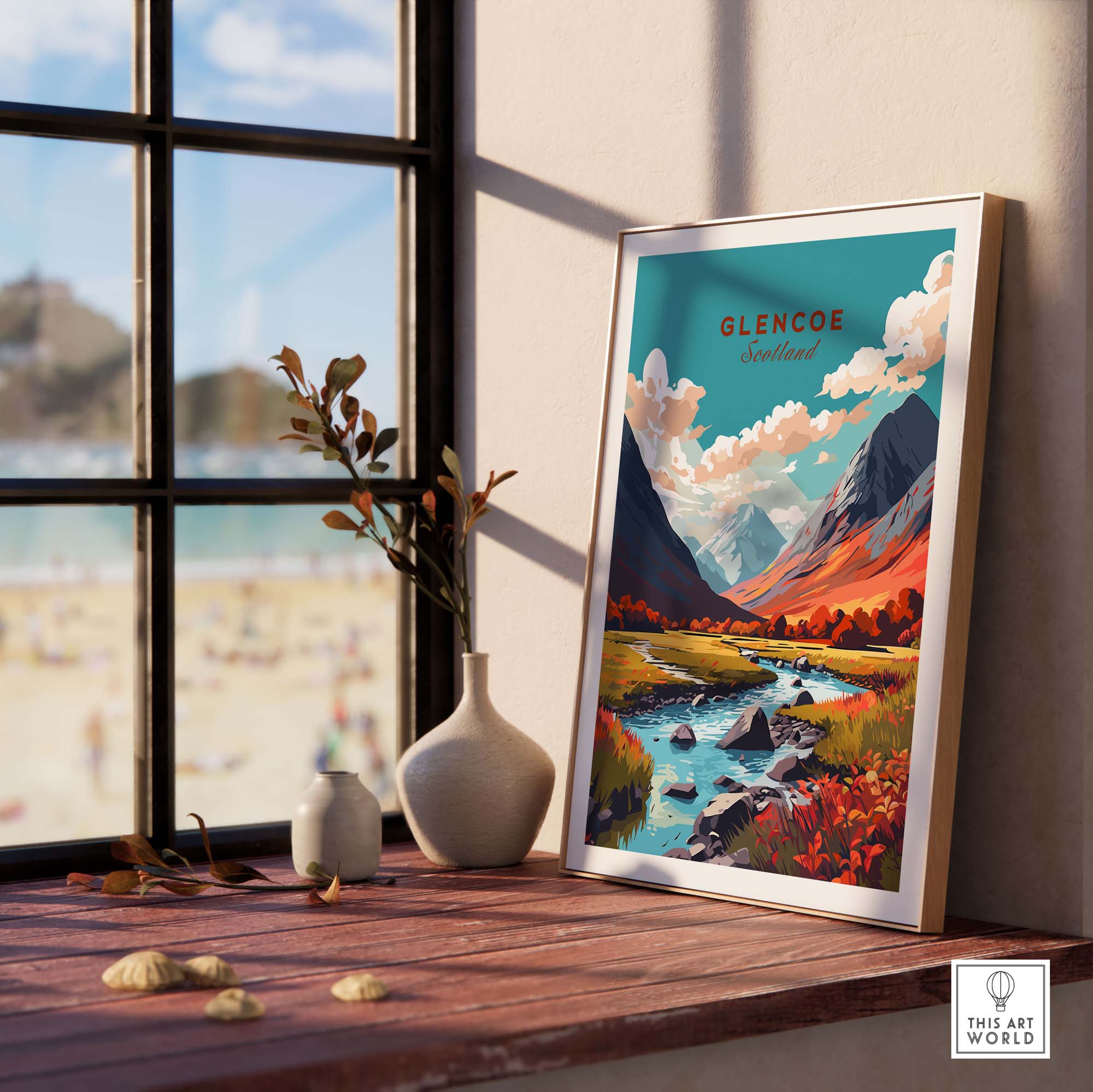 Glencoe Poster Print