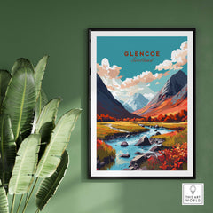 Glencoe Poster Print
