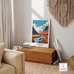 Glencoe Poster Print Modern