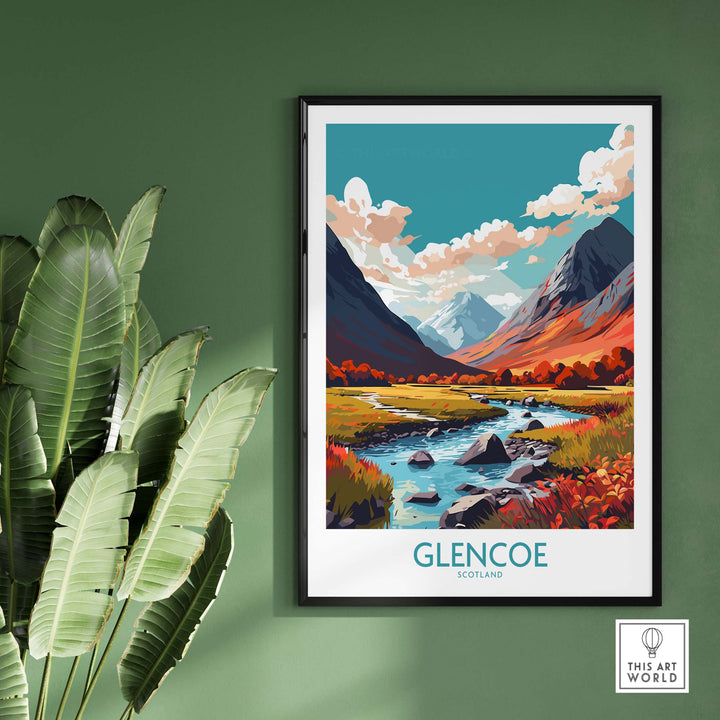 Glencoe Poster Print Modern