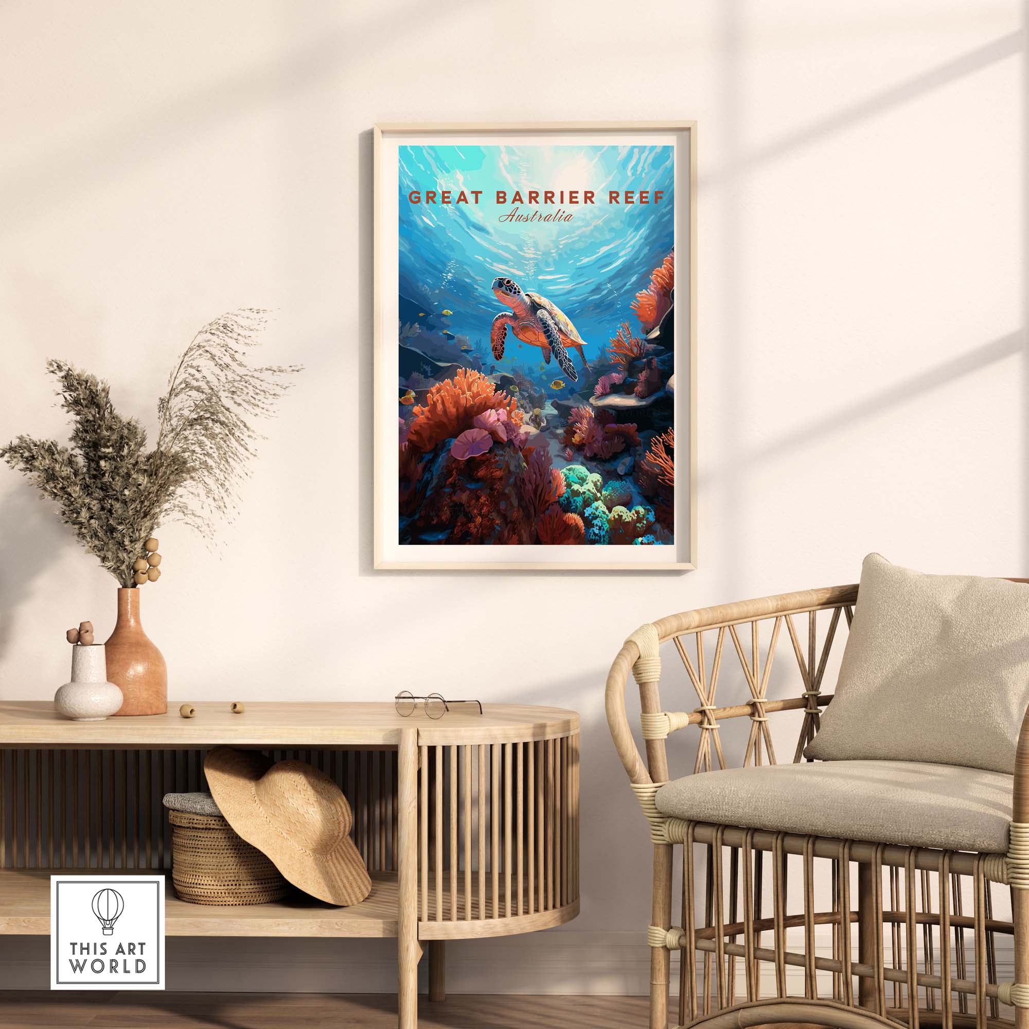 Great Barrier Reef Australia Poster