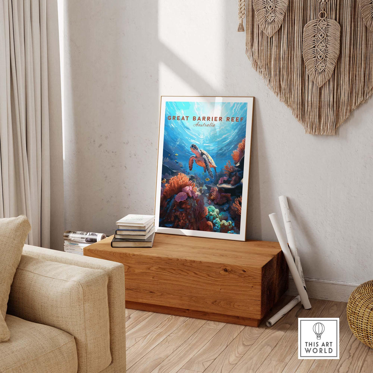 Great Barrier Reef Australia Poster