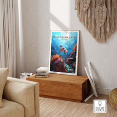 Great Barrier Reef Australia Poster