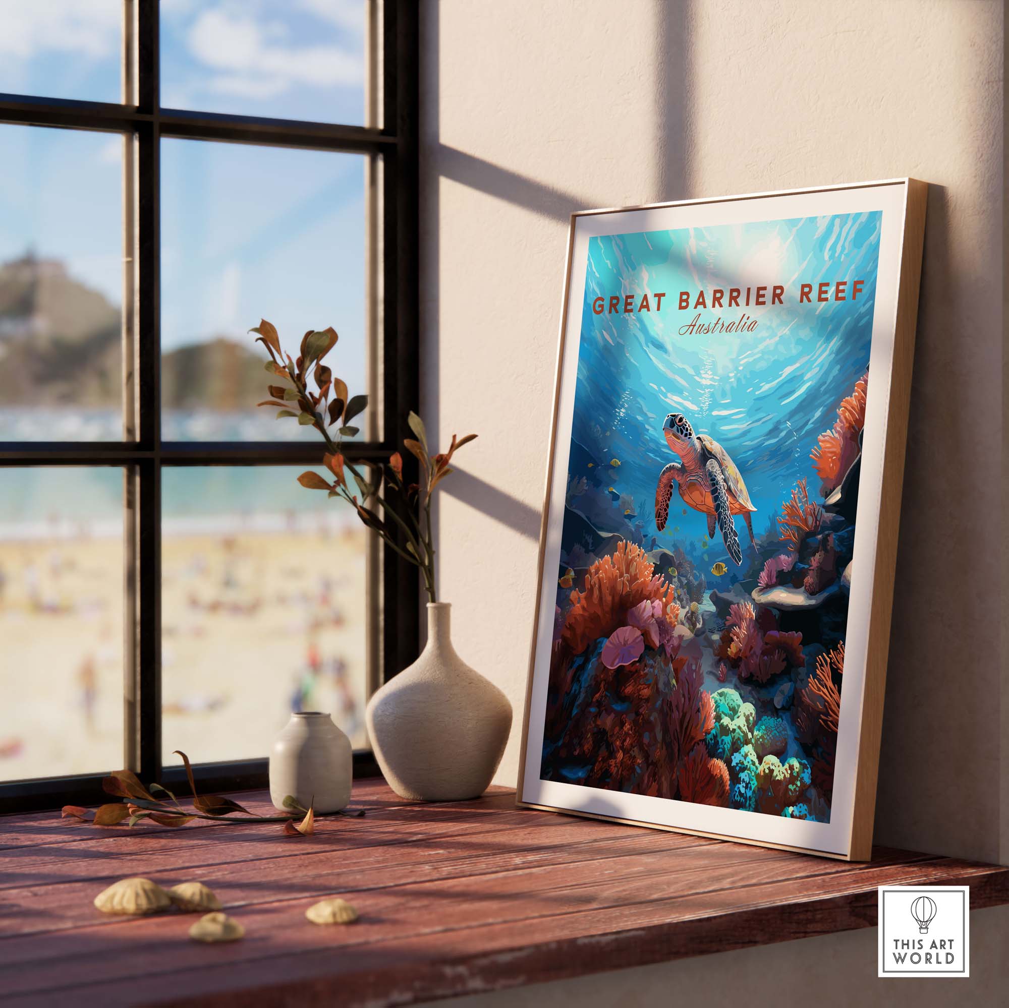 Great Barrier Reef Australia Poster