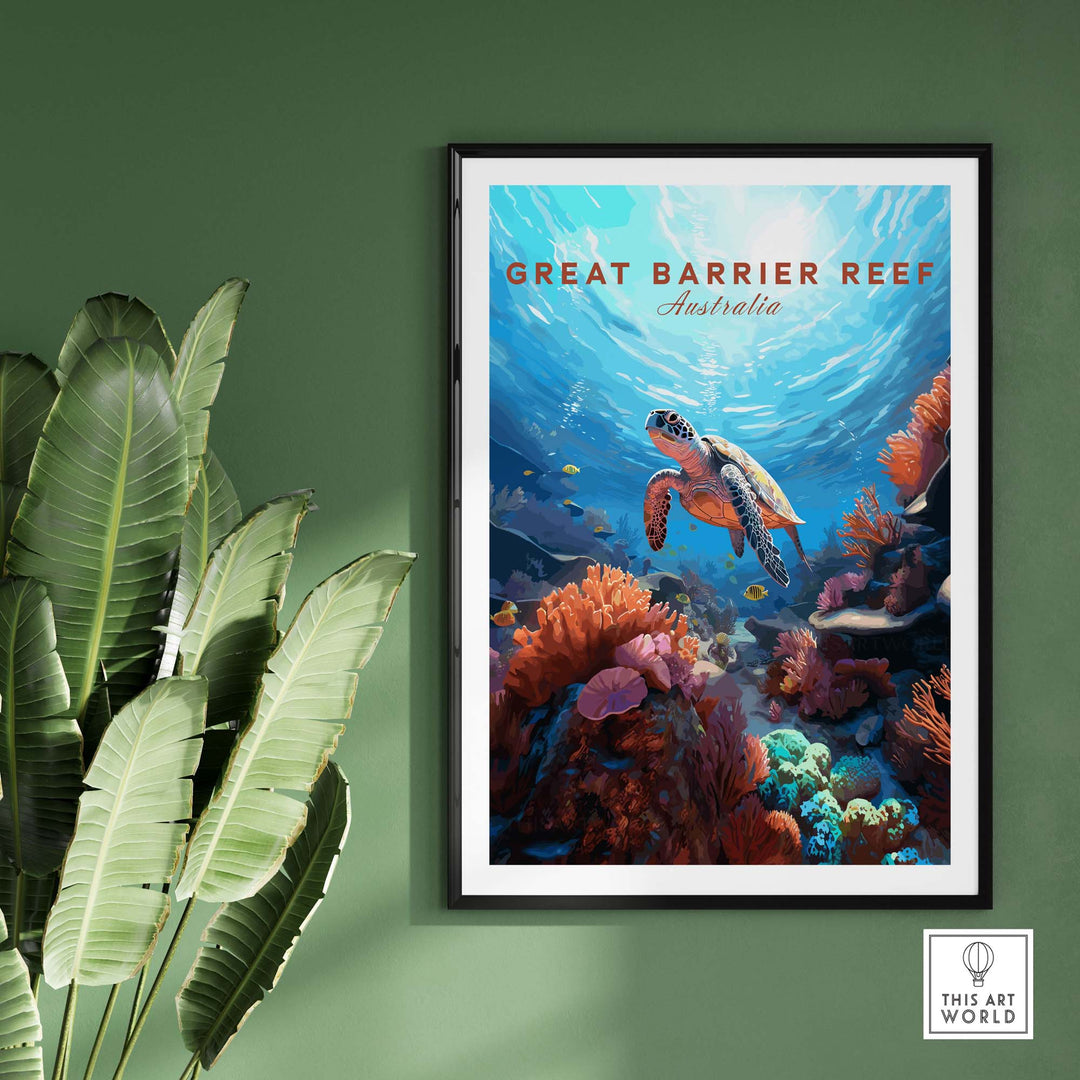 Great Barrier Reef Australia Poster