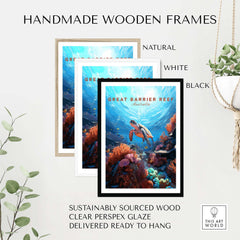 Great Barrier Reef Australia Poster