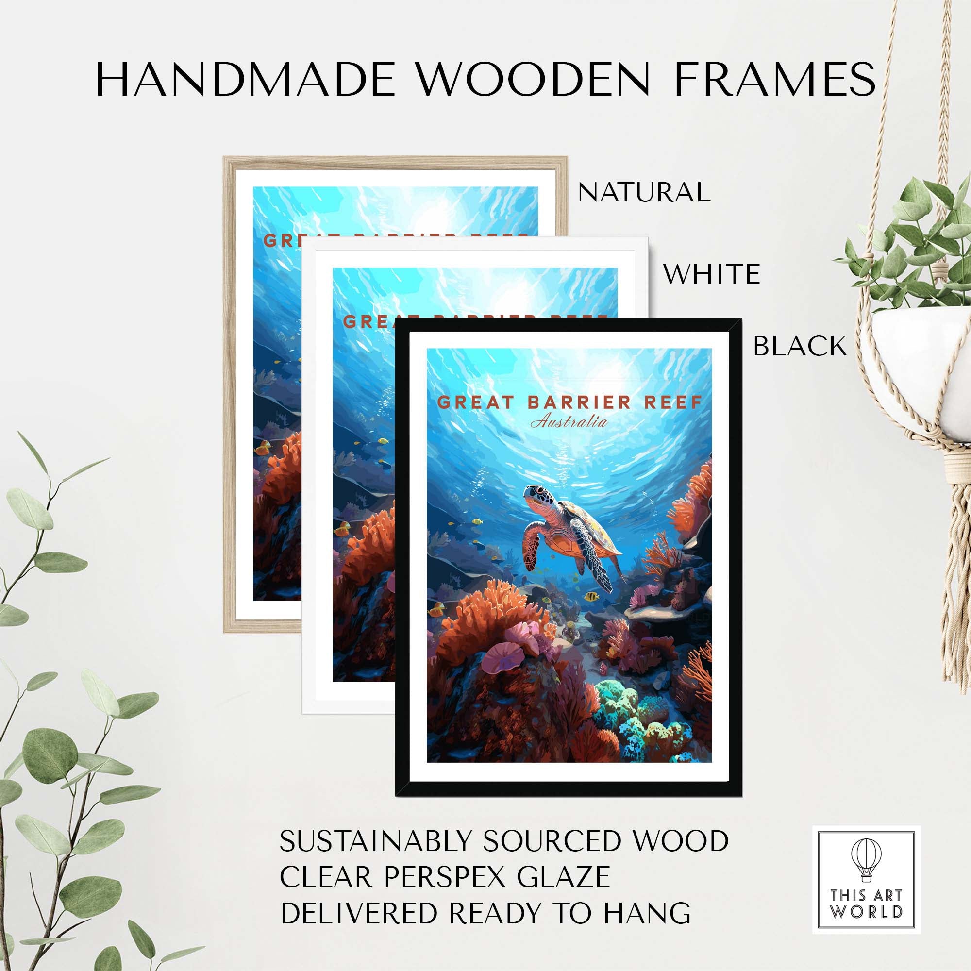 Great Barrier Reef Australia Poster