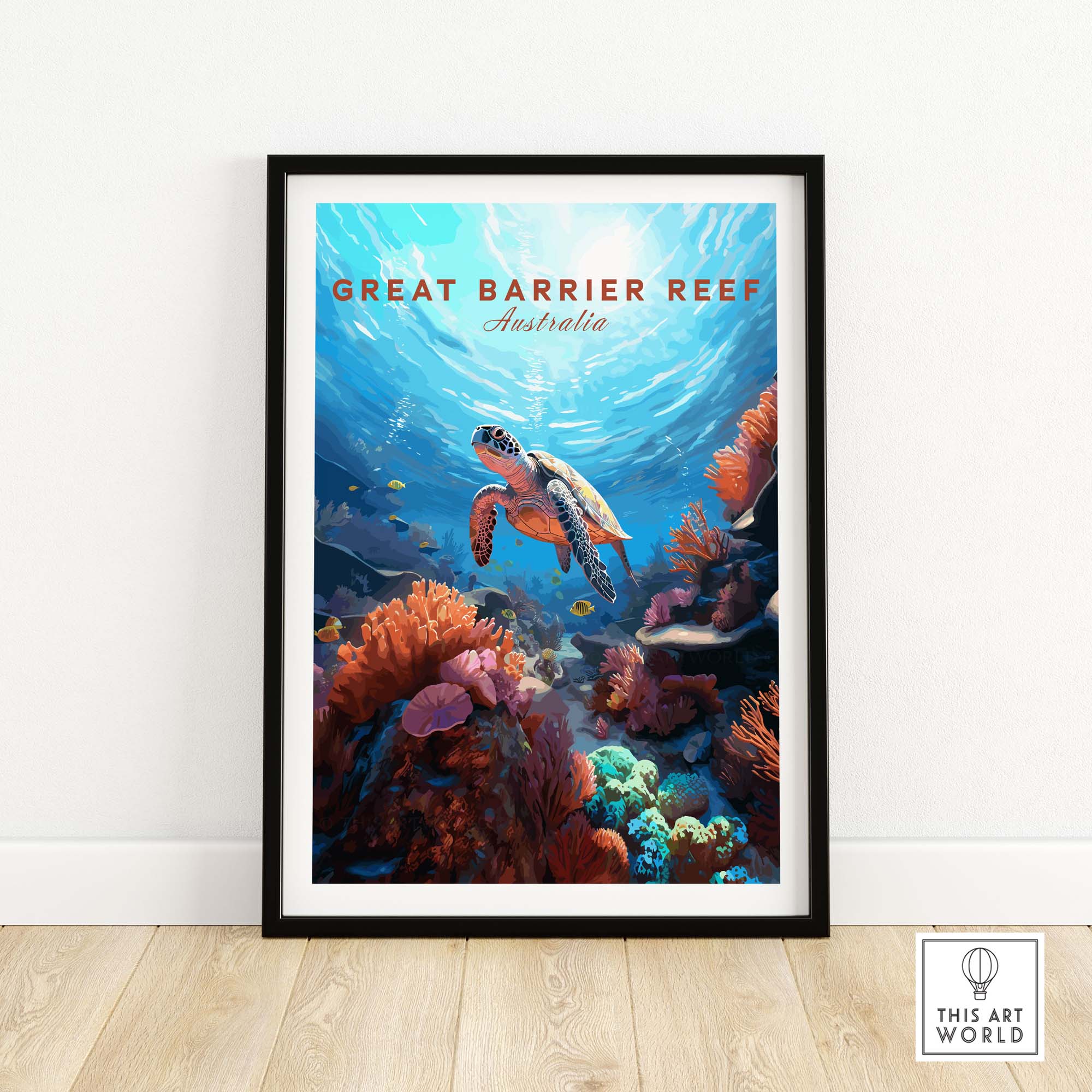 Great Barrier Reef Australia Poster