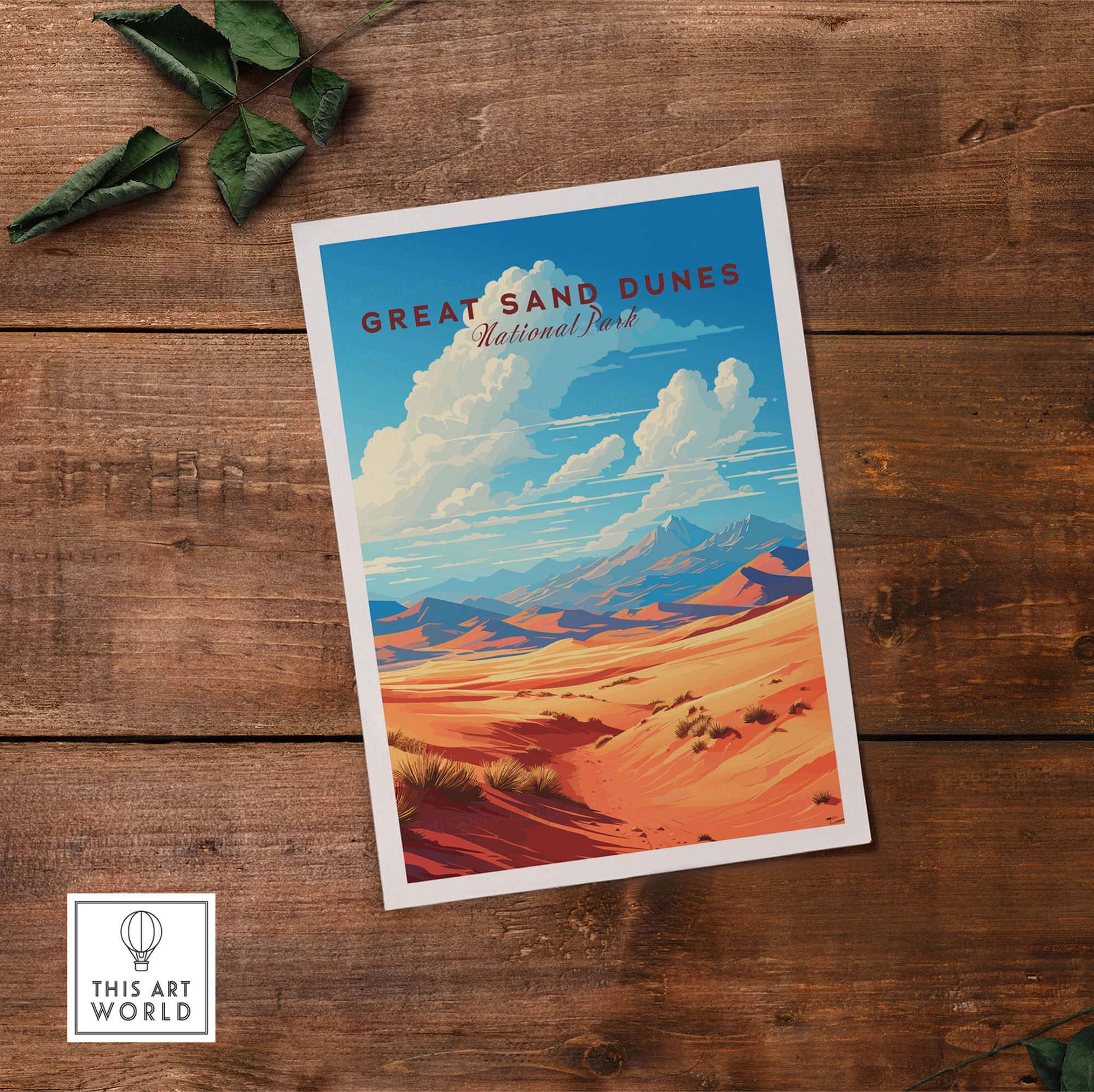Great Sand Dunes National Park Poster