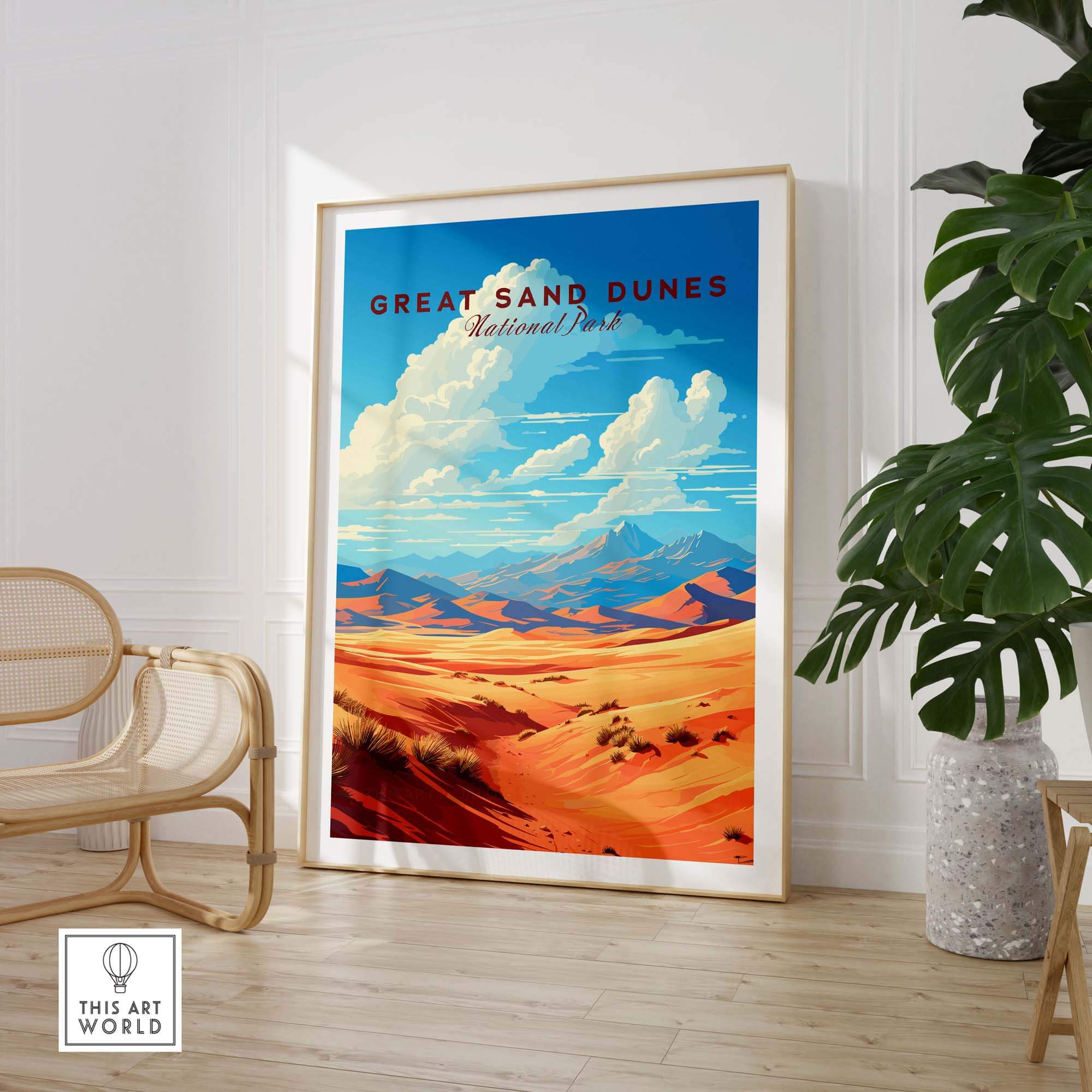 Great Sand Dunes National Park Poster