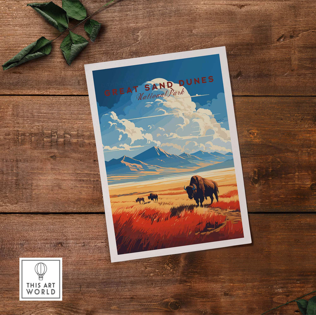 Great Sand Dunes National Park and Preserve Poster
