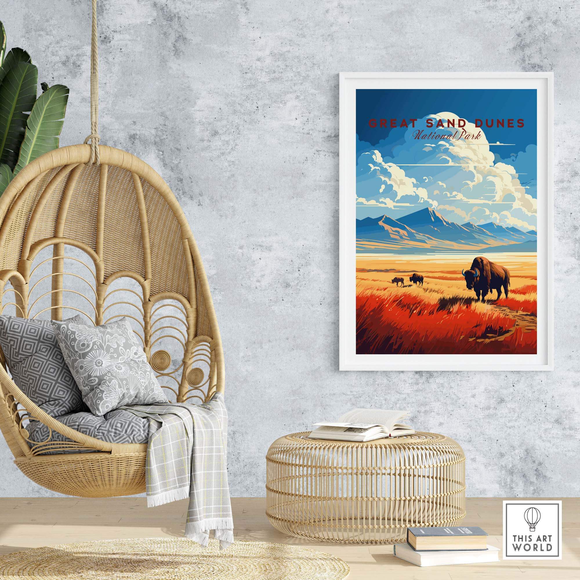 Great Sand Dunes National Park and Preserve Poster