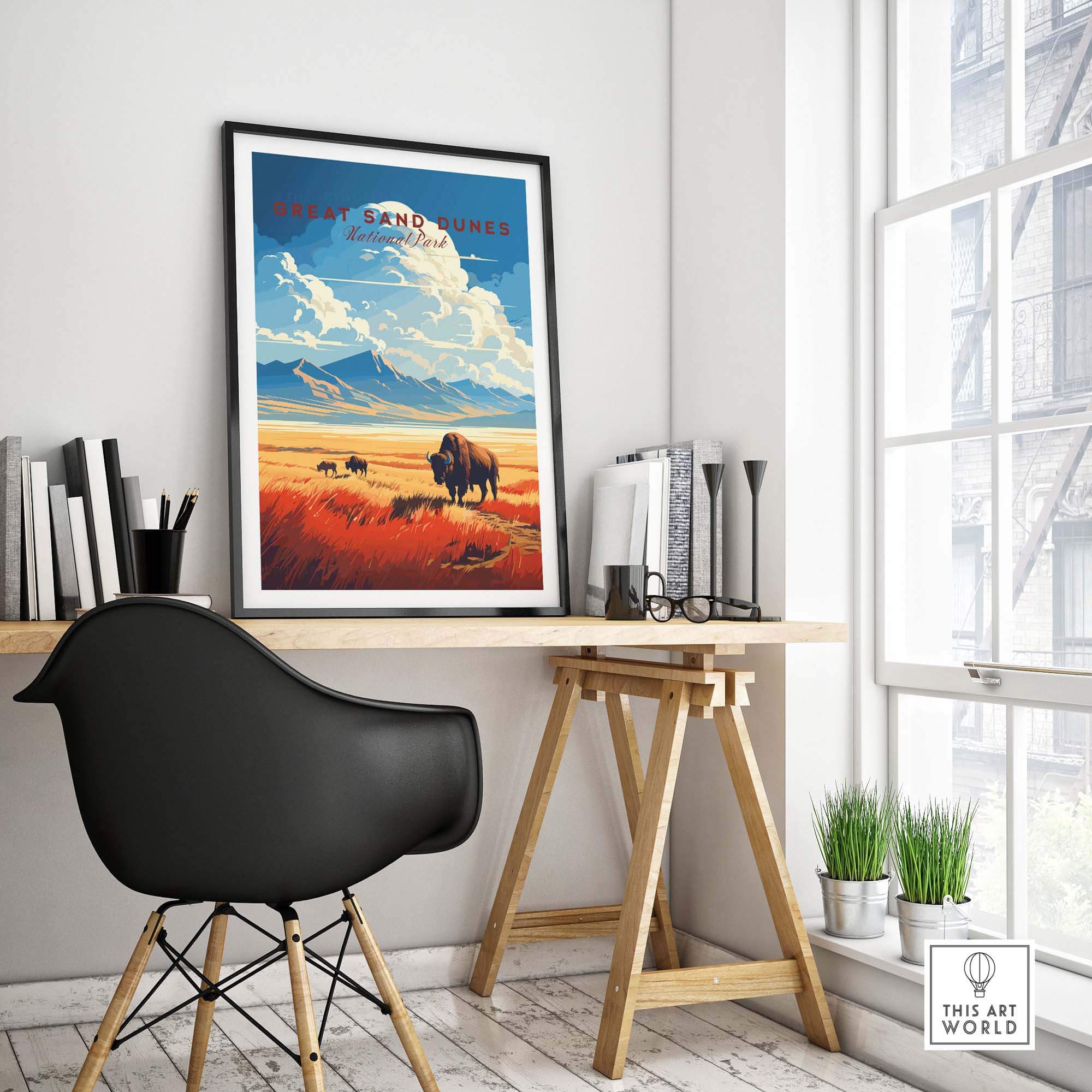 Great Sand Dunes National Park and Preserve Poster