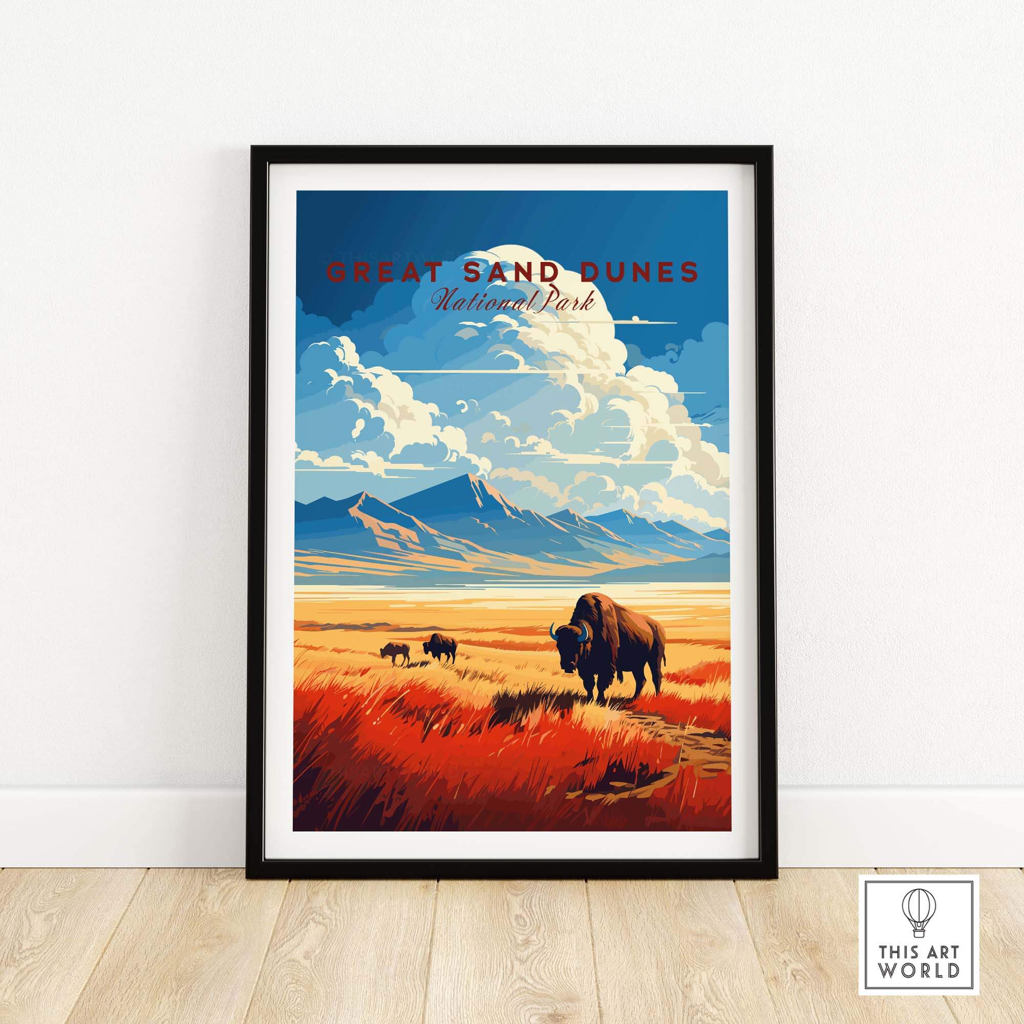 Great Sand Dunes National Park and Preserve Poster