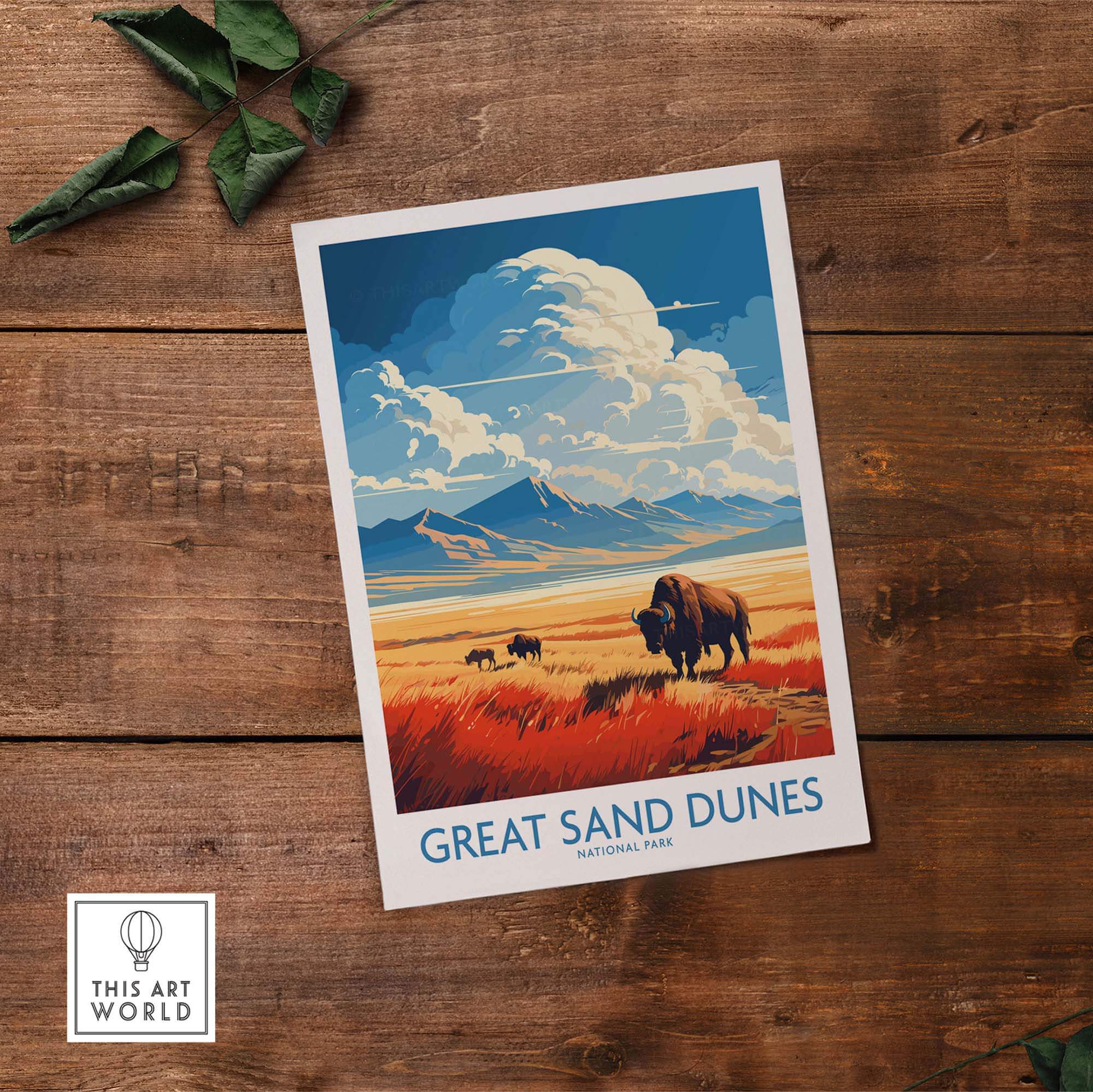 Great Sand Dunes National Park and Preserve Print