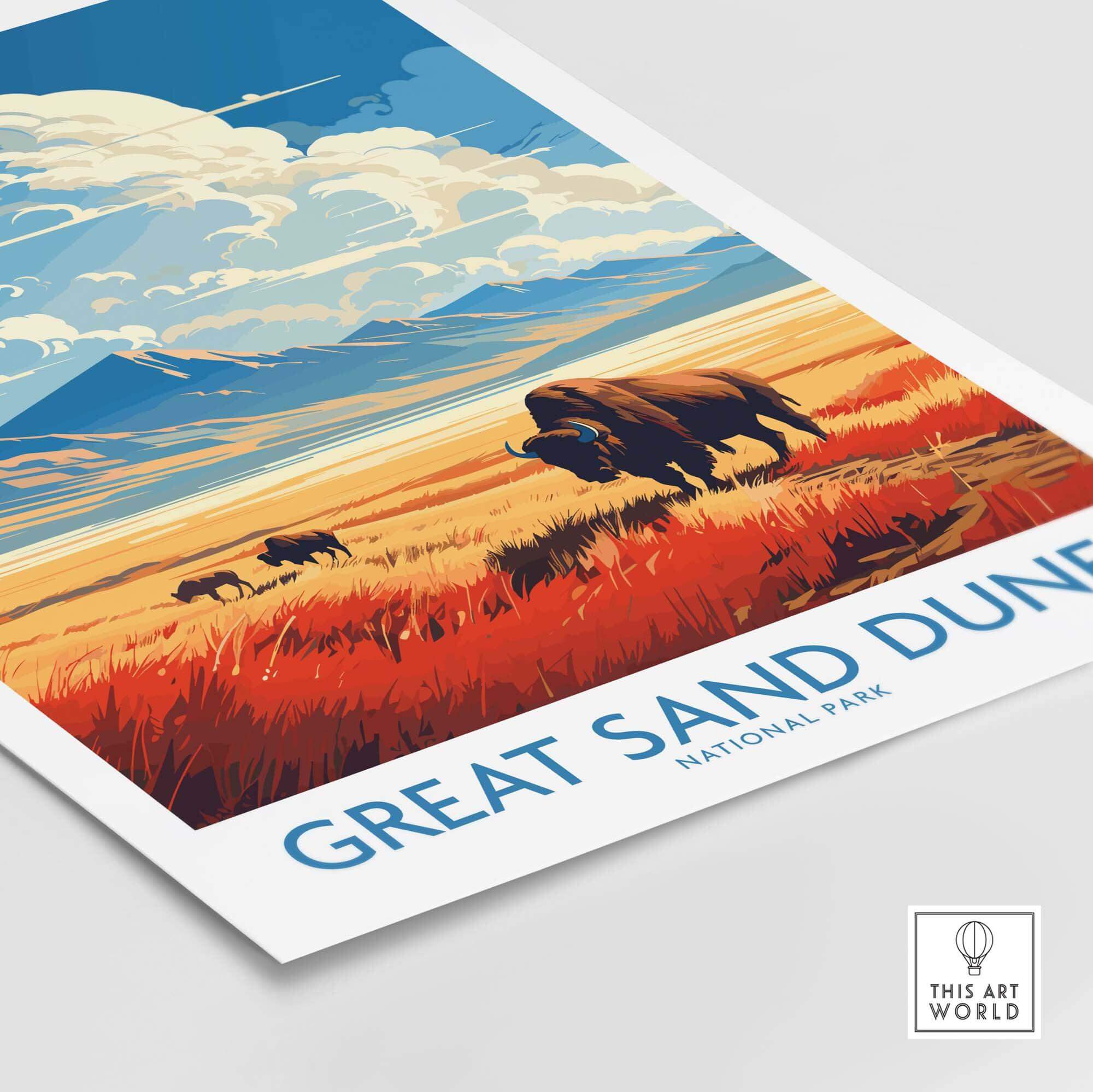 Great Sand Dunes National Park and Preserve Print