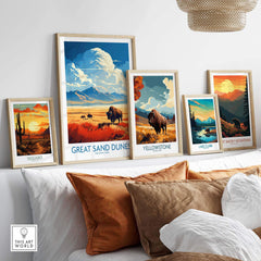 Great Sand Dunes National Park and Preserve Print