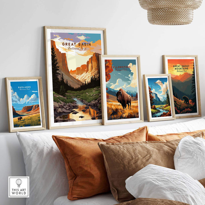Great Smoky Mountains Poster Art
