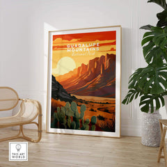 Guadalupe Mountains National Park Poster