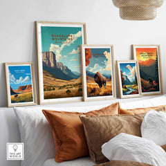 Guadalupe Mountains Poster National Park