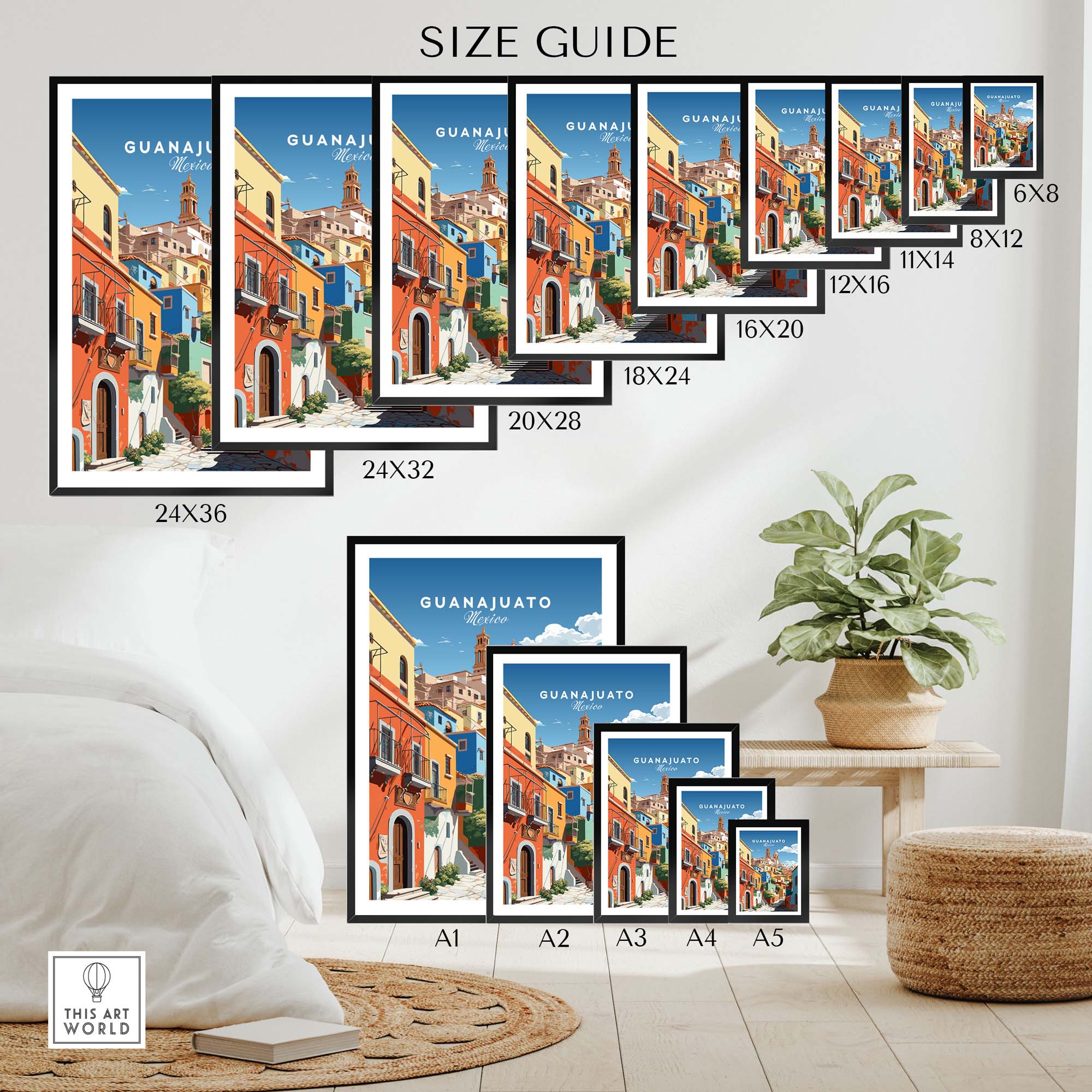 Guanajuato Mexico Poster