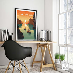 Ha Long Bay Poster