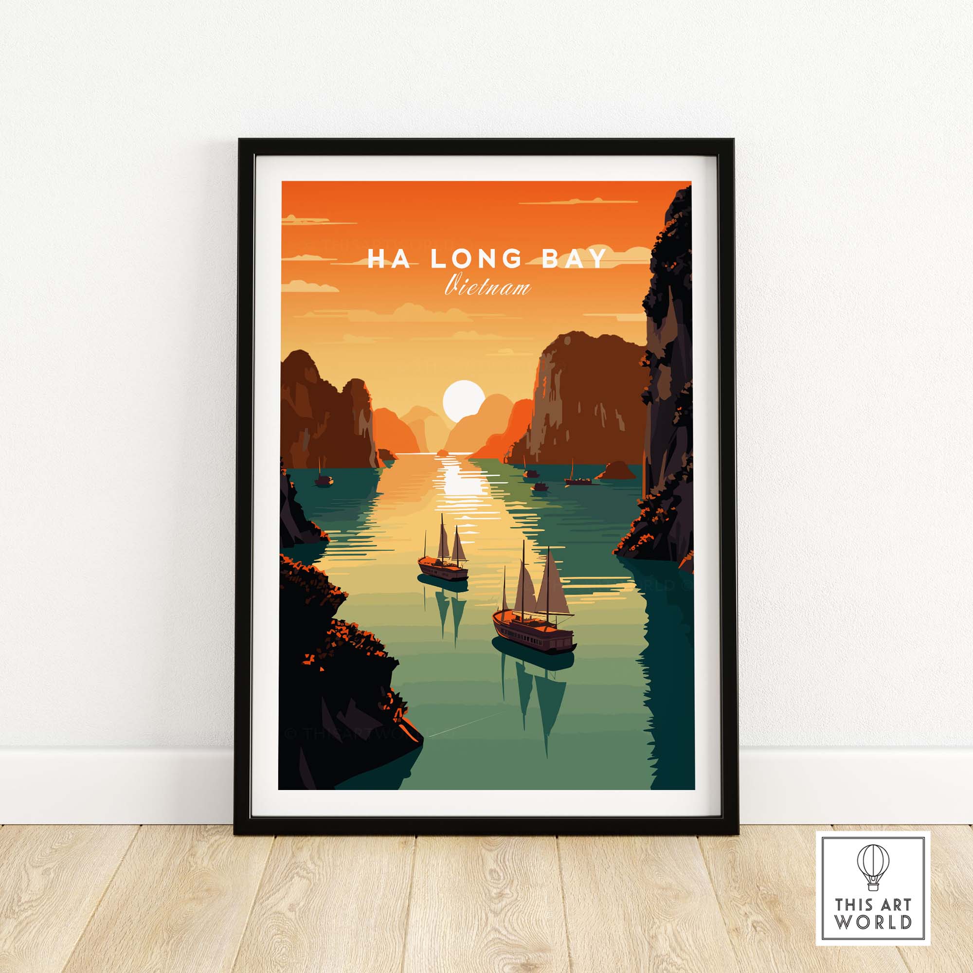 Ha Long Bay Poster exclusive at This Art World