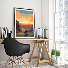 Hampstead Heath Print
