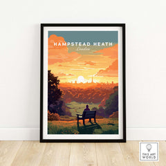 Hampstead Heath Print