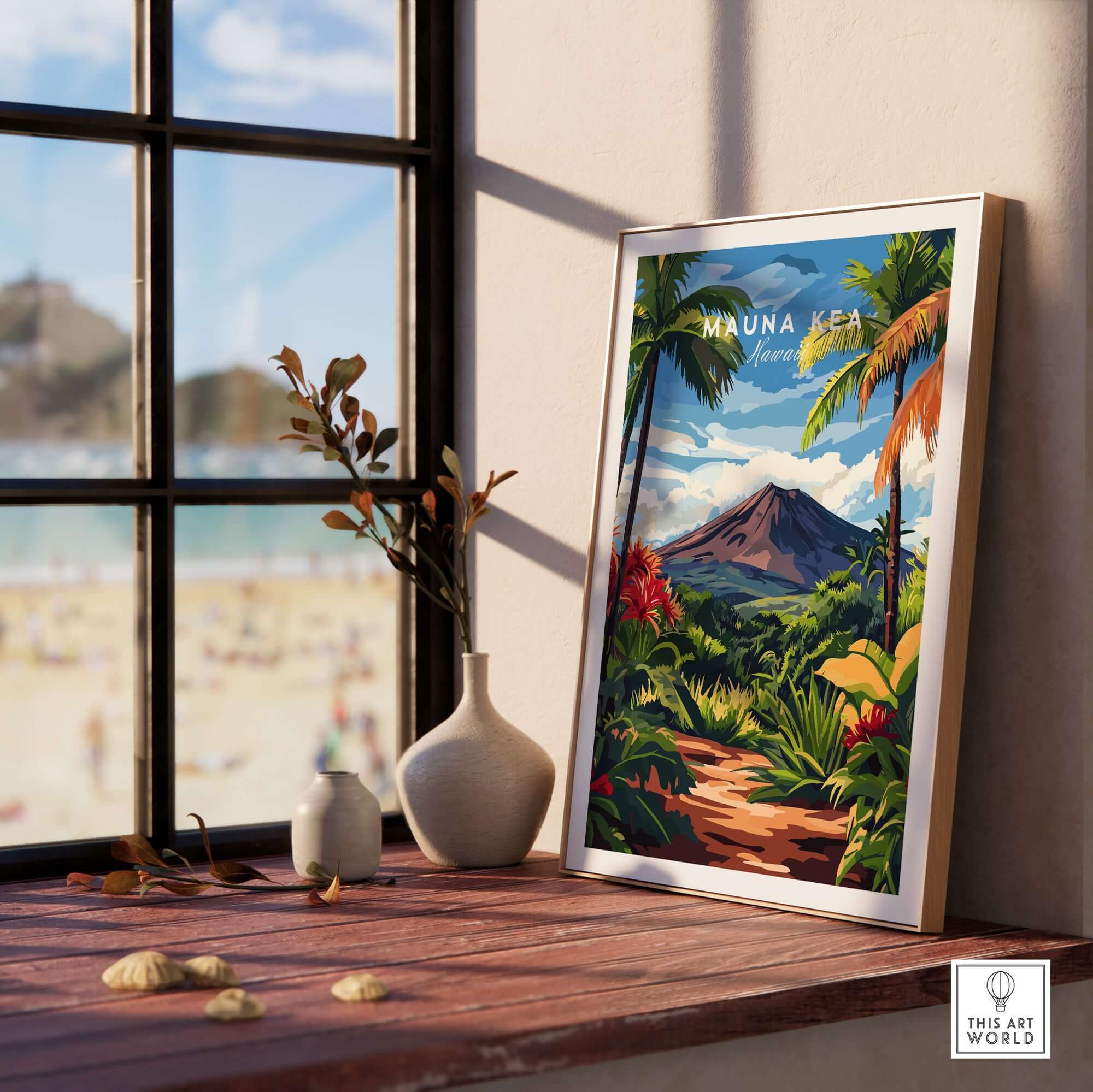 Hawaii Landscape Wall Art - Mauna Kea Print – This Art World