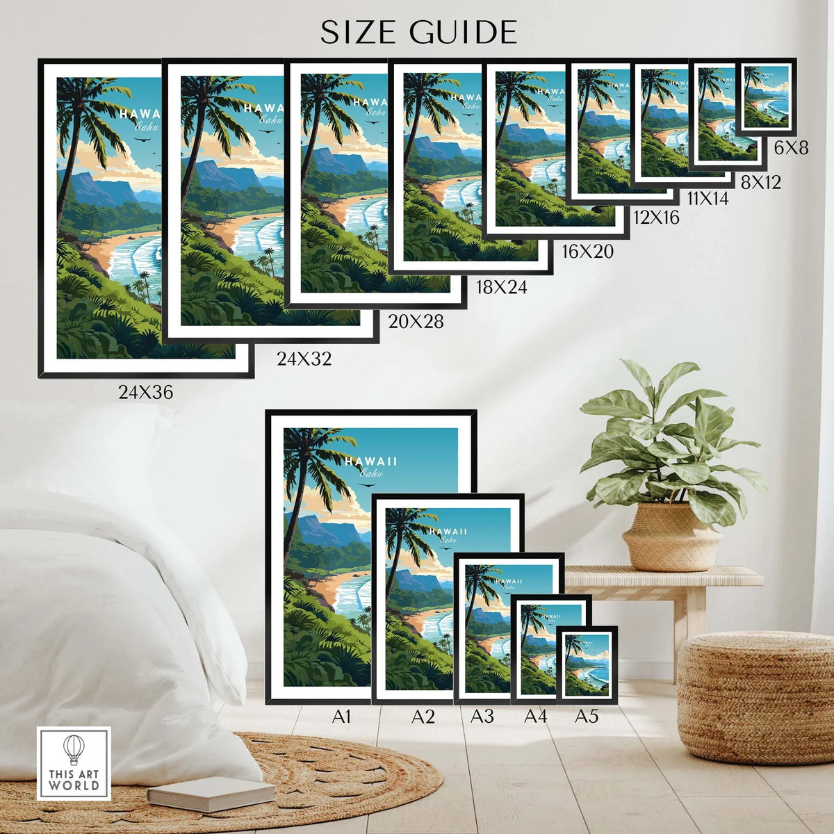 Hawaii Oahu Poster