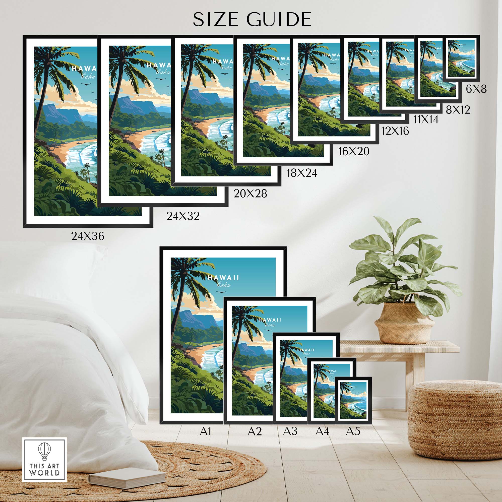 Hawaii Oahu Poster