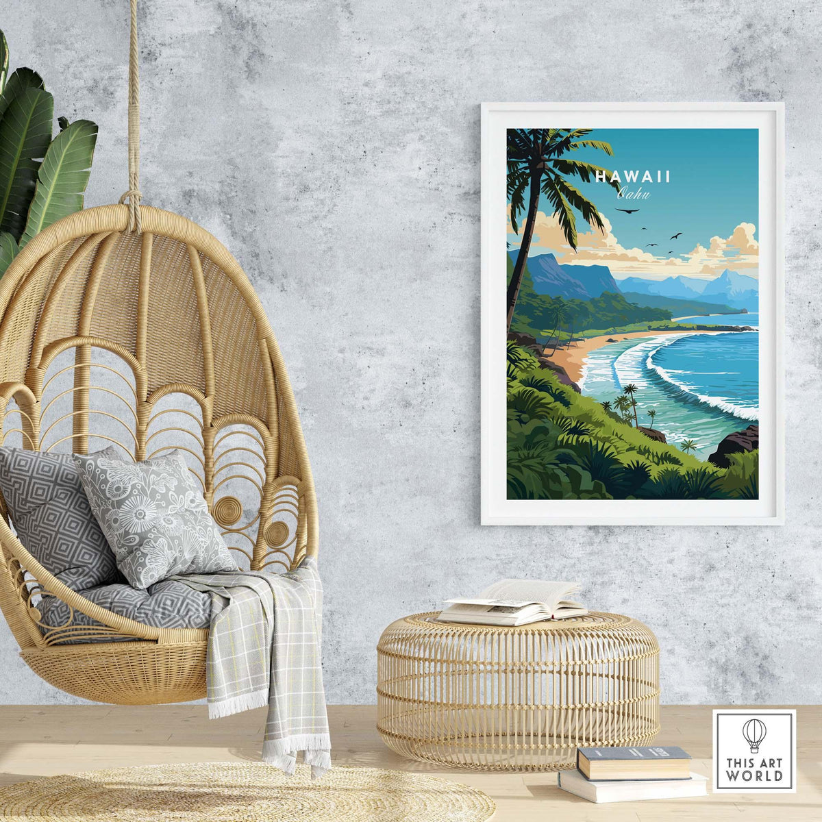Hawaii Oahu Poster