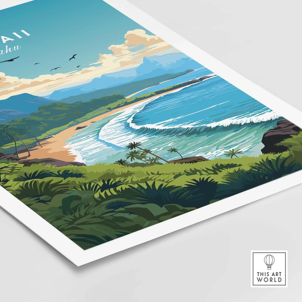 Hawaii Oahu Poster