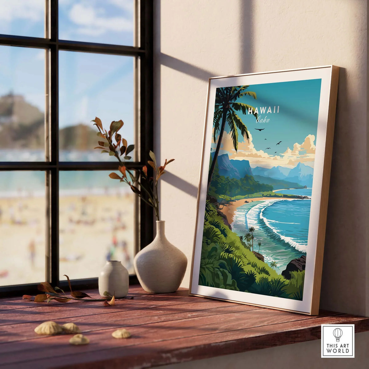 Hawaii Oahu Poster