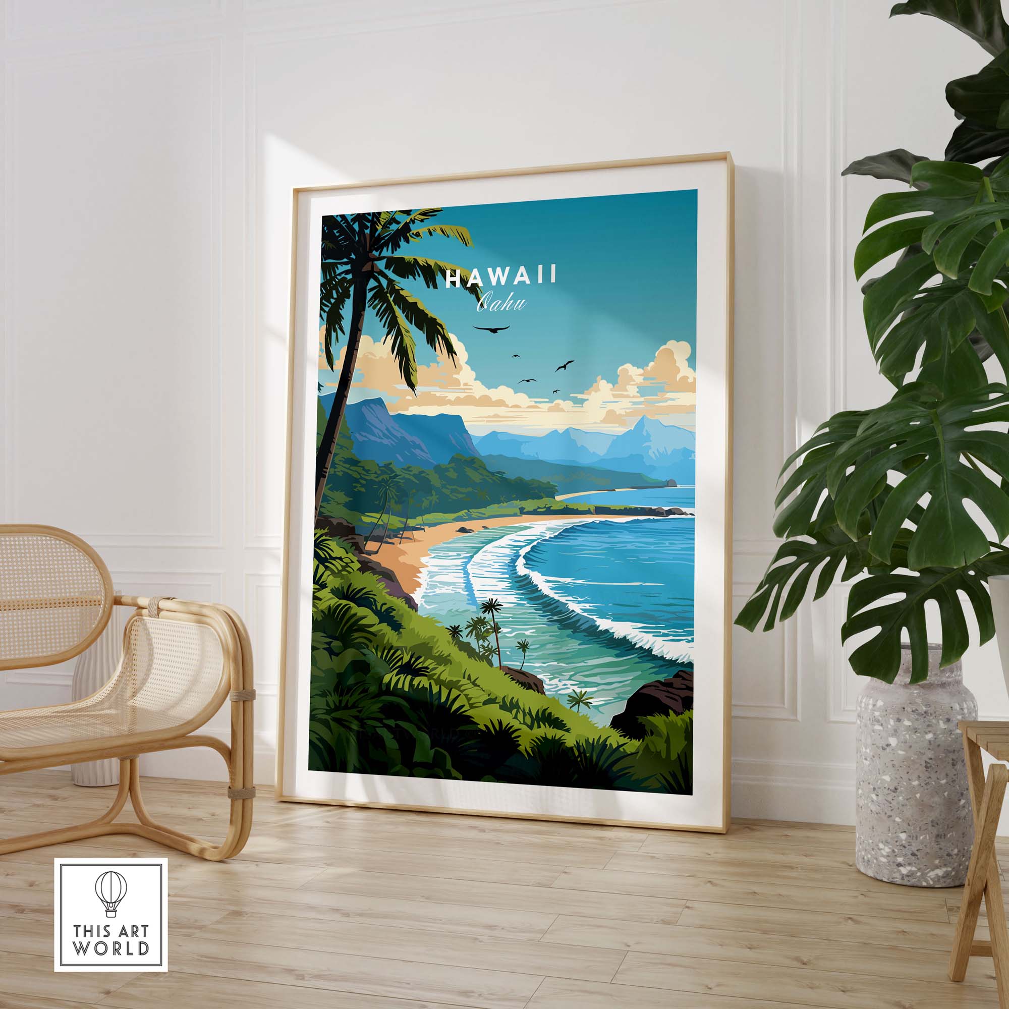 Hawaii Oahu Poster