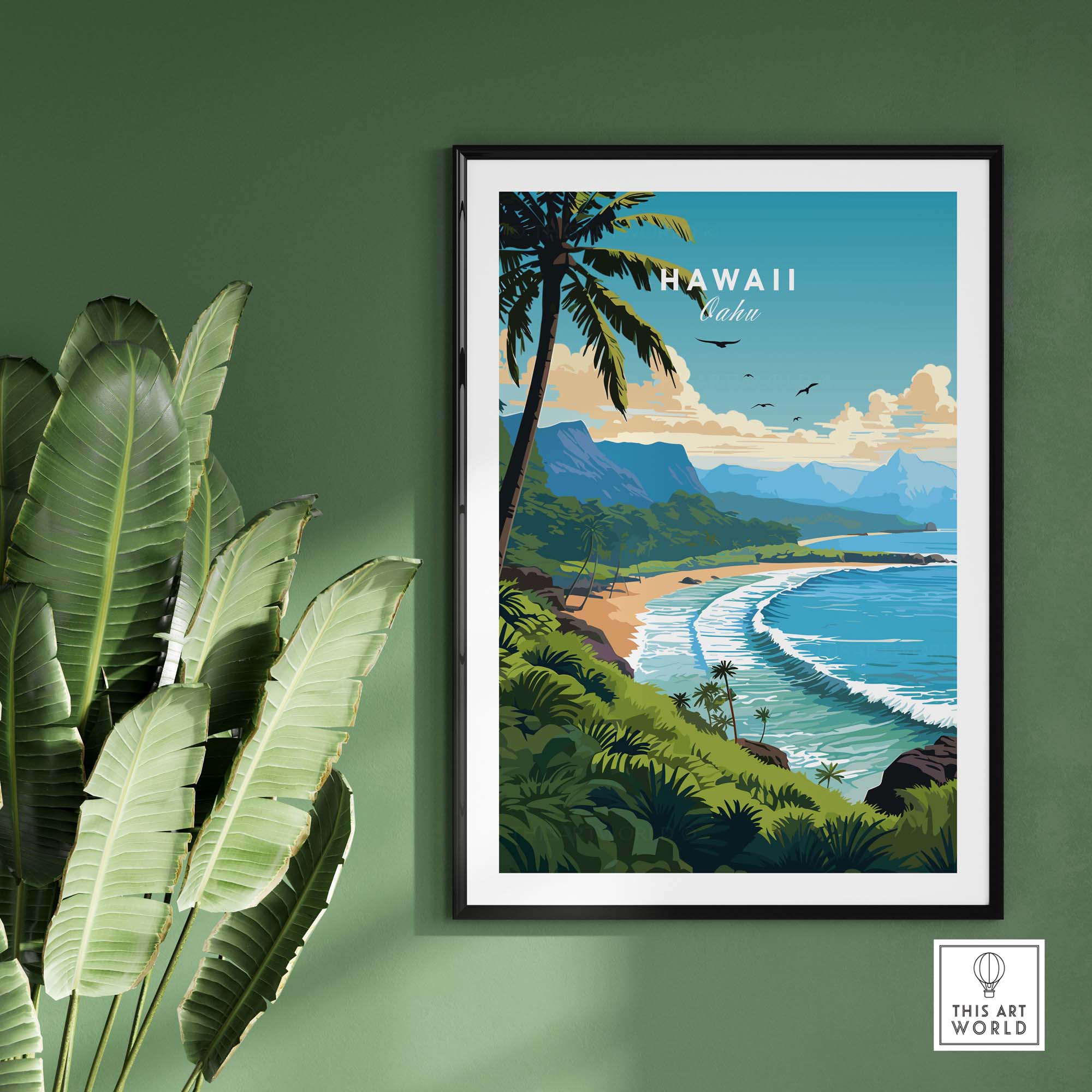 Hawaii Oahu Poster