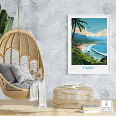 Hawaii Oahu Print