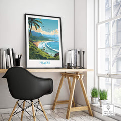 Hawaii Oahu Print