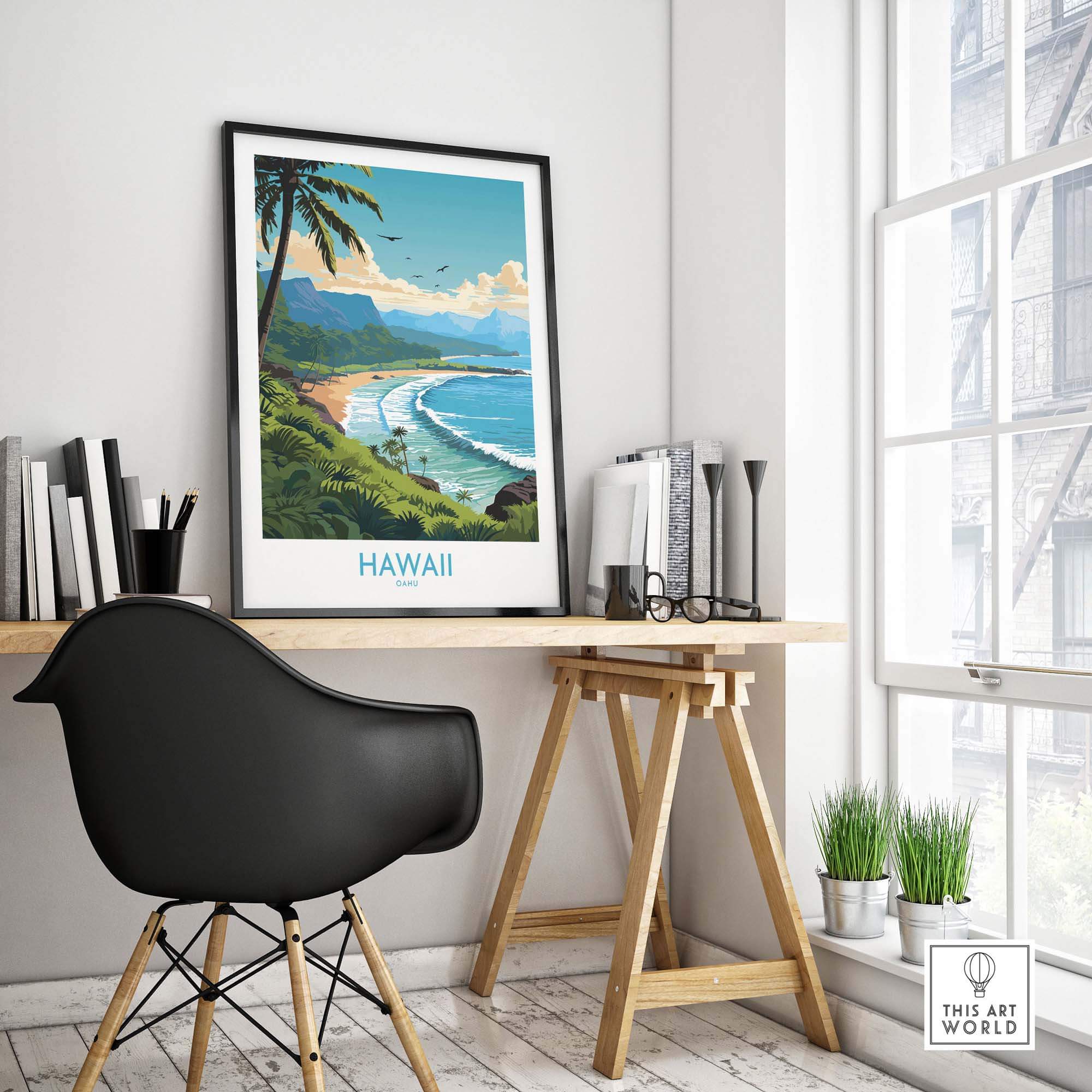 Hawaii Oahu Print