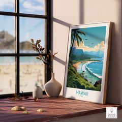 Hawaii Oahu Print