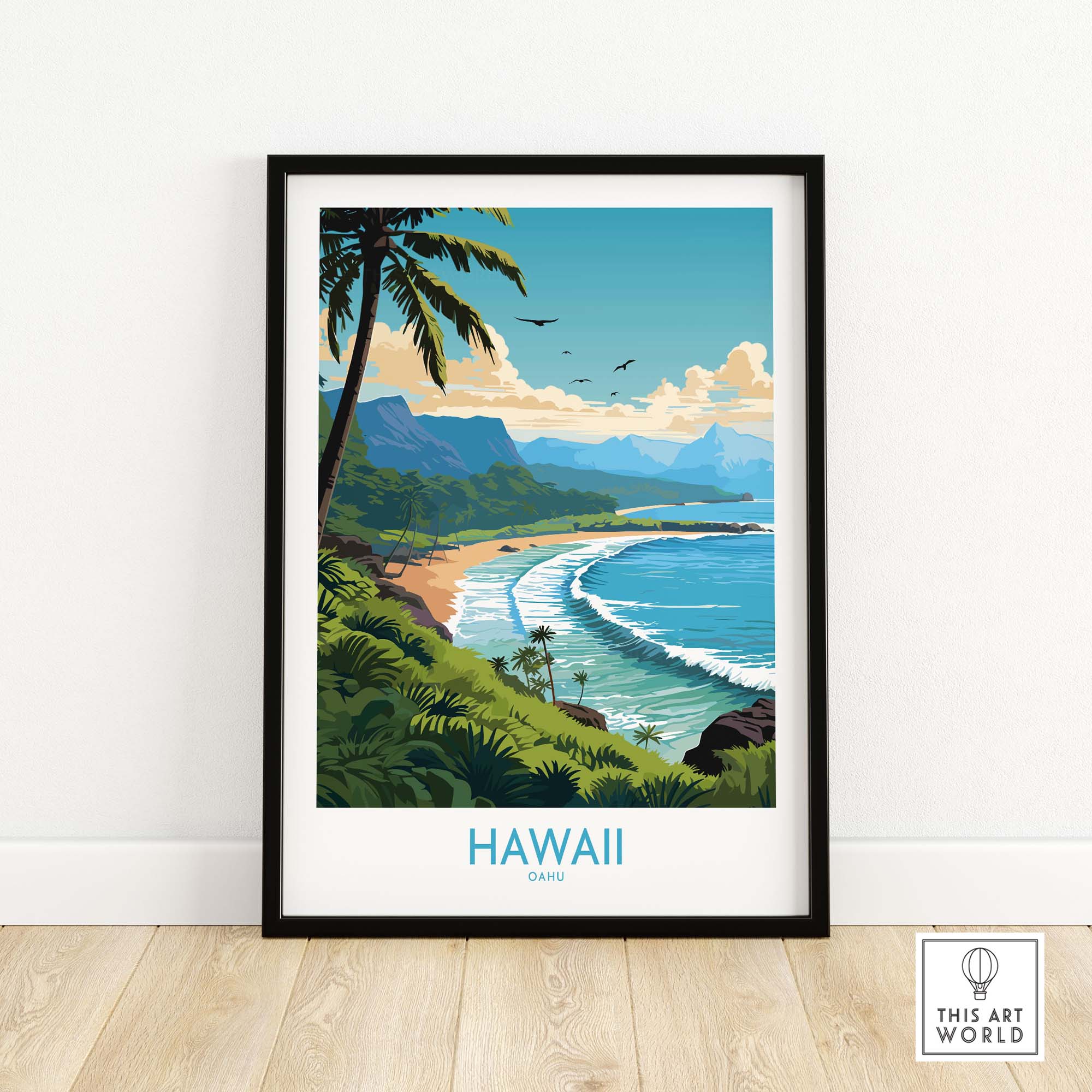 Hawaii Oahu Print