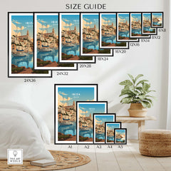 Ibiza Poster Print