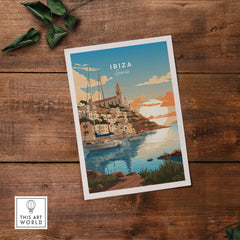 Ibiza Poster Print