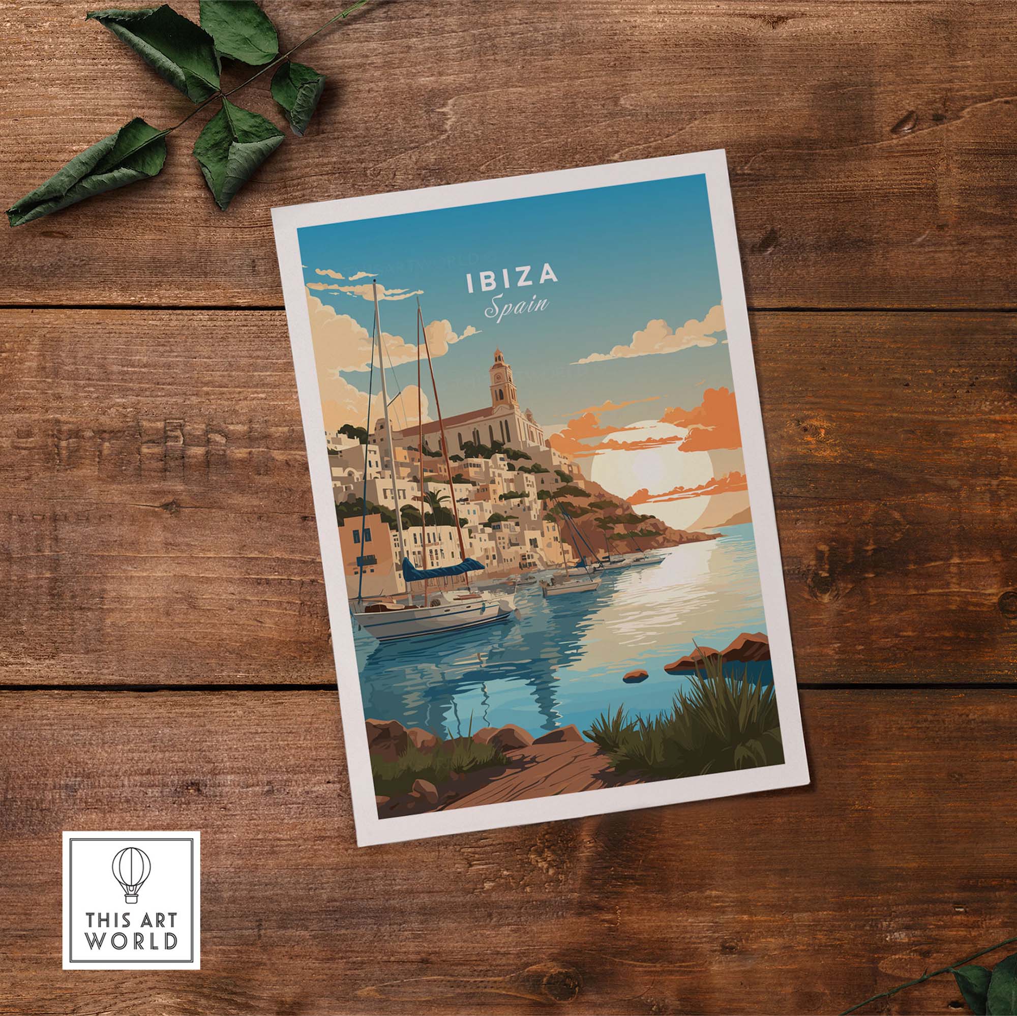 Ibiza Poster Print