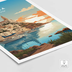 Ibiza Poster Print