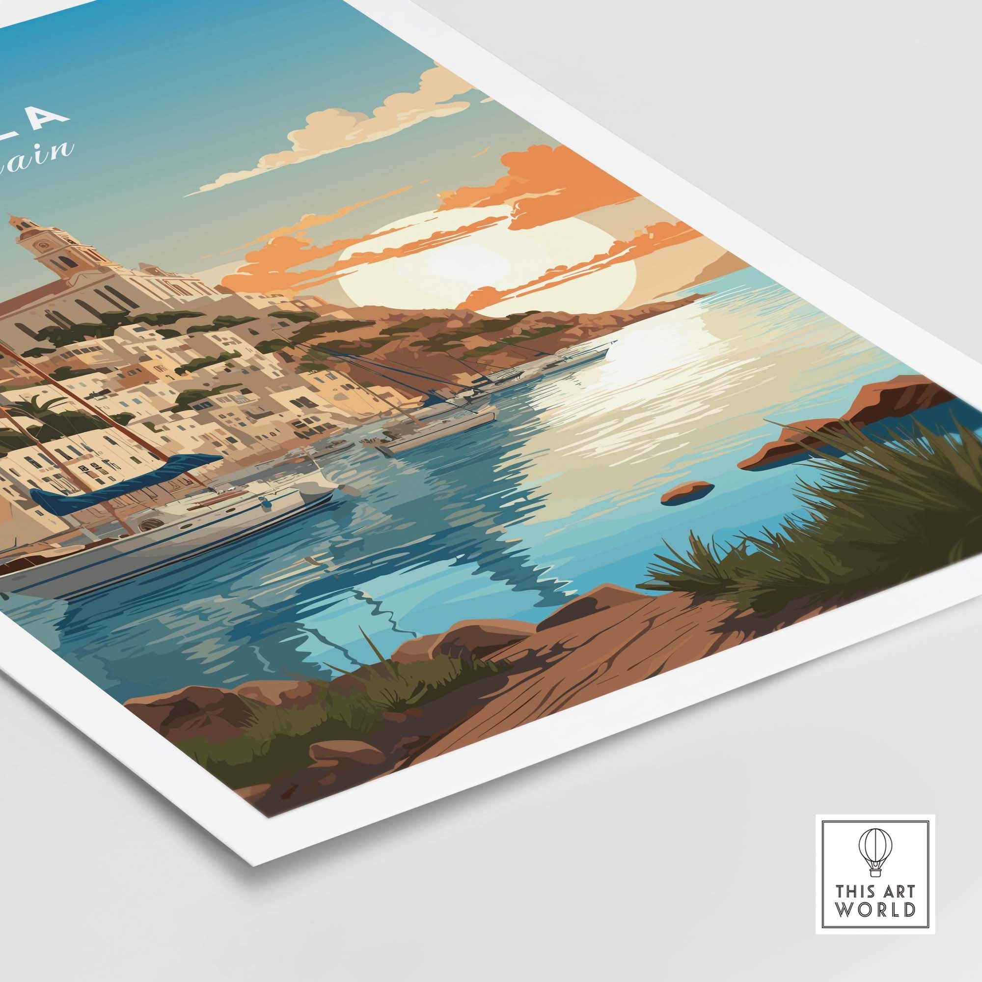 Ibiza Poster Print