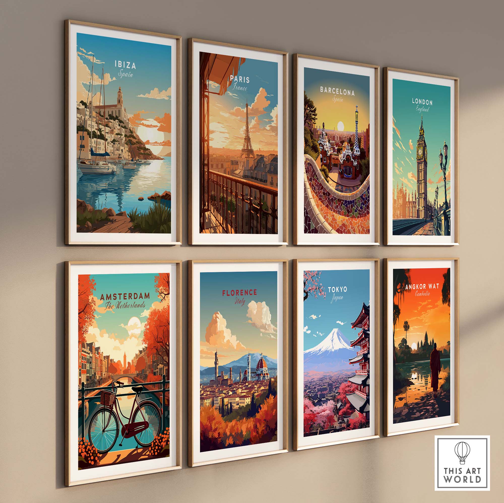 Ibiza Poster Print