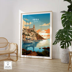 Ibiza Poster Print
