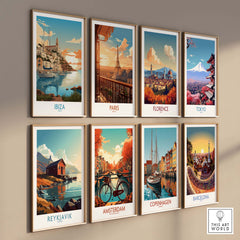 Ibiza Poster Print Modern